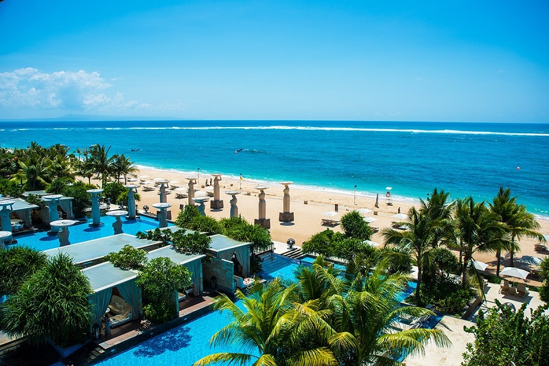Bầu không khí của một trong những khách sạn ở Bali đã trở thành điểm đến MICE quốc tế