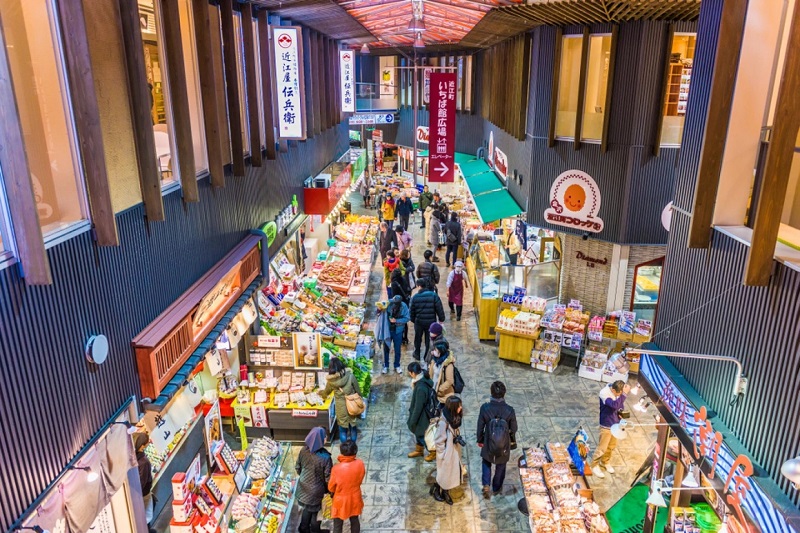 Chợ Omicho là một phần của Kanazawa trong hơn ba thế kỷ.