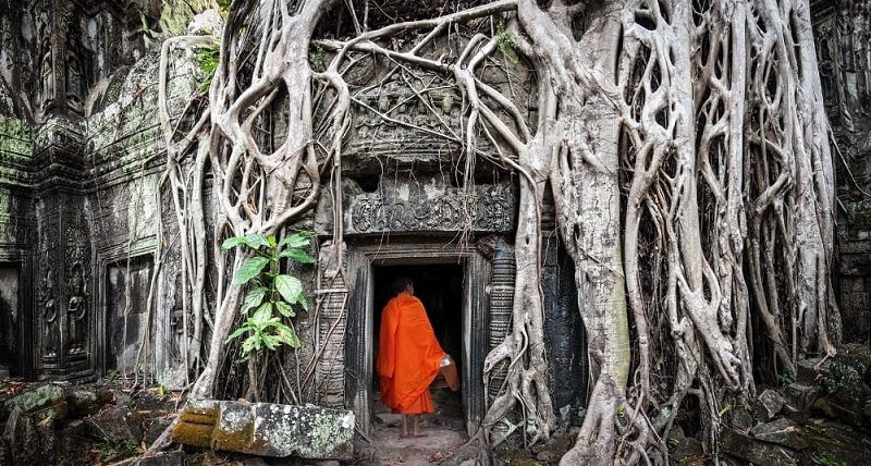 Có rất nhiều ngôi mô tuyệt đẹp ở khu đền Angkor