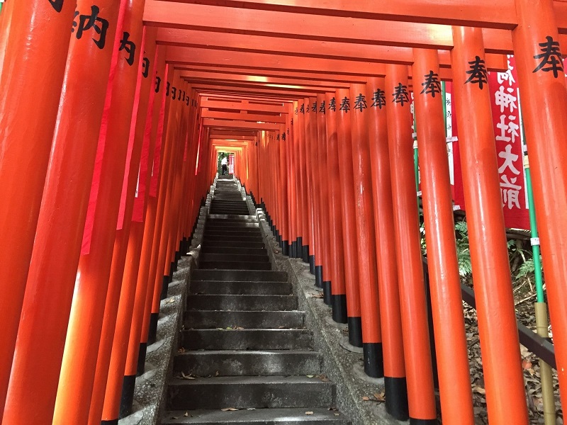 Cổng Torii ở đền Hie