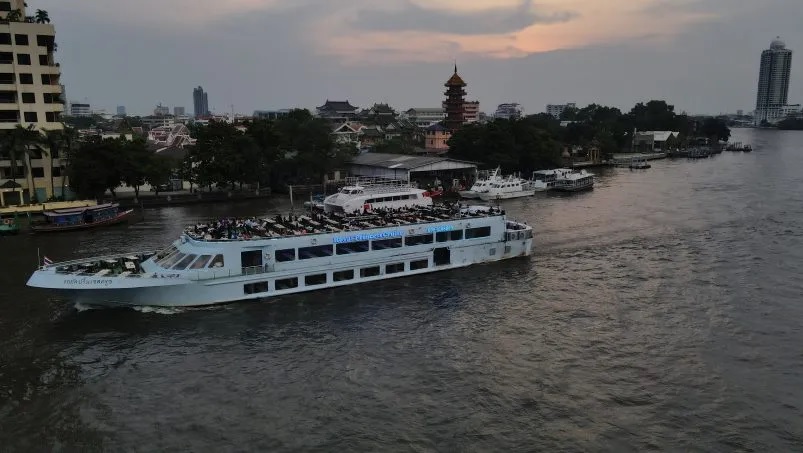 Đi du thuyền dọc sông Chao Phraya