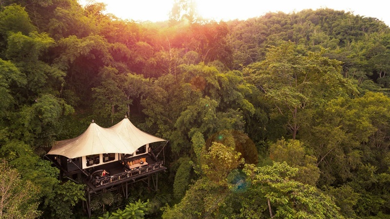 Four Seasons Tented Camp Golden Triangle là 1 trong 5 khách sạn ẩn giấu ở Thái Lan
