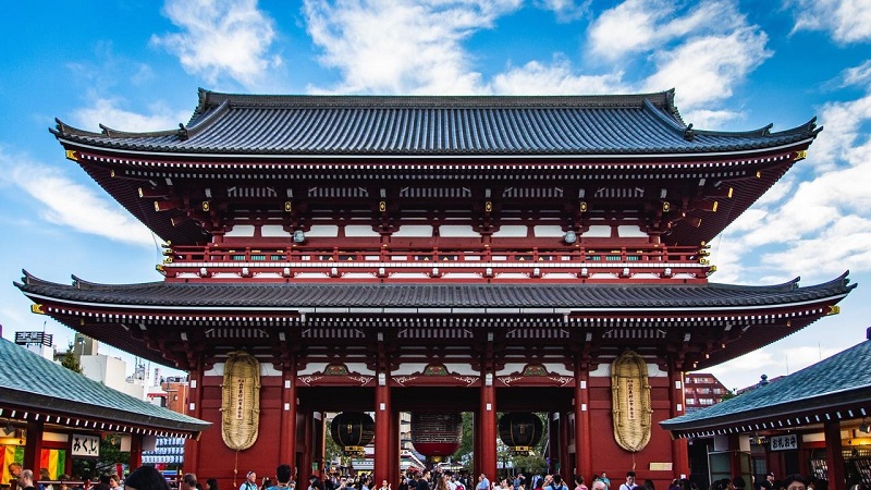 Ngôi chùa cổ nhất Tokyo, Chùa Sensoji.