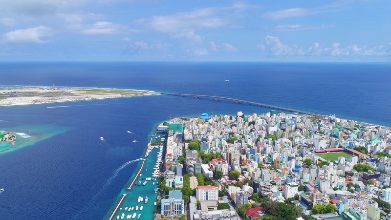 Nhìn từ trên cao của Malé