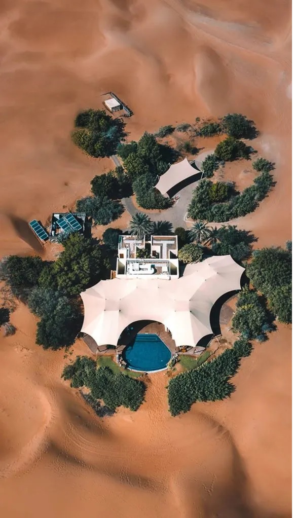 Al Maha, một Luxury Collection Desert Resort & Spa, Dubai, là một ốc đảo riêng, chỉ dành cho khách giữa những rừng cọ tươi tốt.
