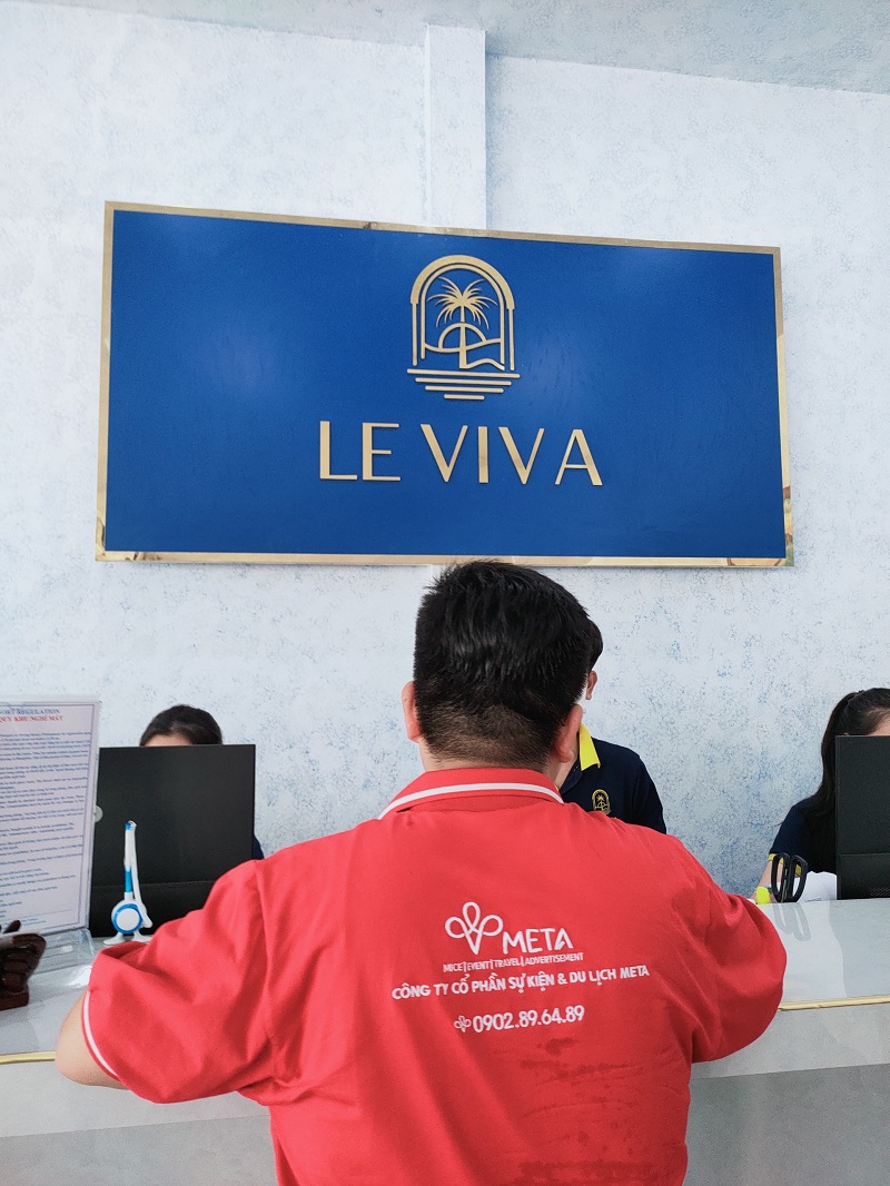 Nhân sự META đang liên hệ trực tiếp với Resort LE VIVA để khảo sát một vòng xung quanh Resort