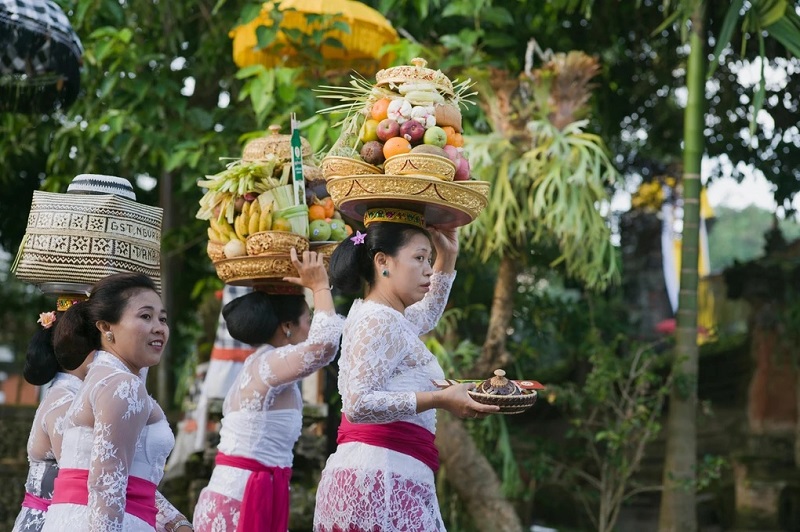 Tháng 4 là thời điểm của các lễ hội, như Lễ hội ẩm thực Ubud
