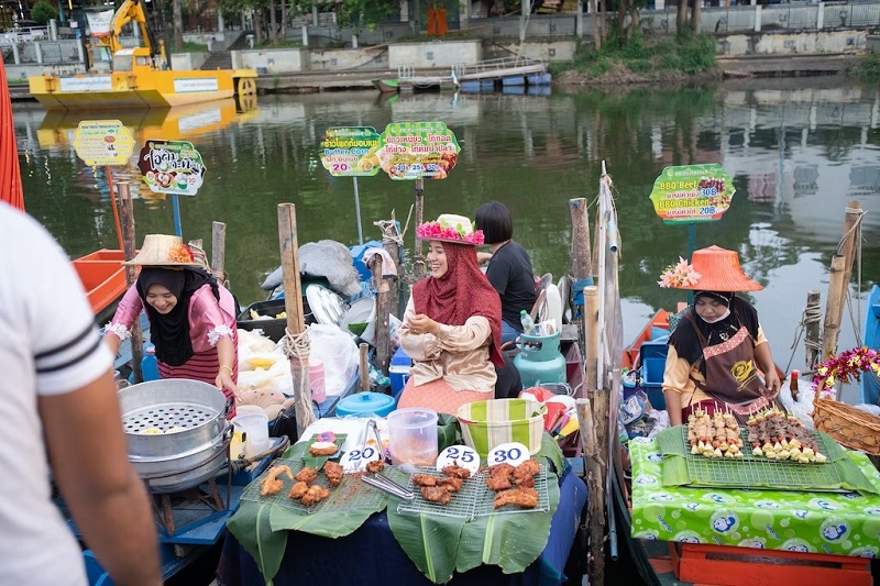 Chợ nổi Khlong Hae của Songkhla vừa ngon vừa ăn ảnh