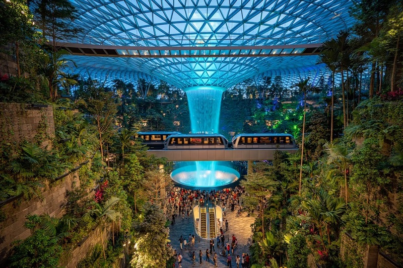 Viên ngọc đáng kinh ngạc ở Changi là lời giới thiệu phù hợp về Singapore