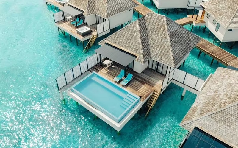 Nova ở Maldives có 76 biệt thự cho bạn lựa chọn, một số có hồ bơi riêng