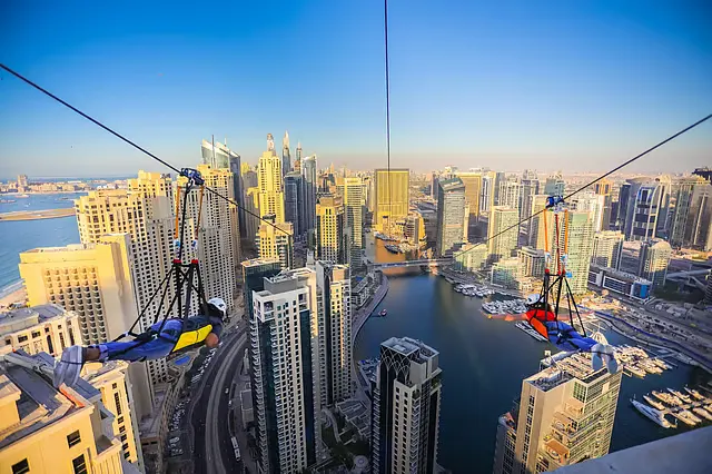 XLine Dubai Marina có số lượng tuyến gấp đôi để bạn bè và gia đình có thể đi cùng nhau