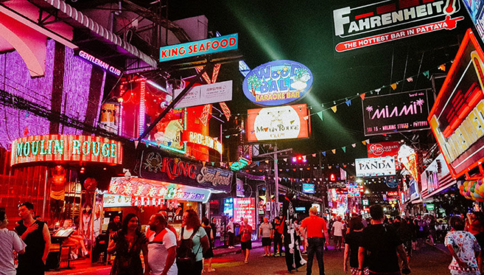 Chợ đêm pattaya thái lan
