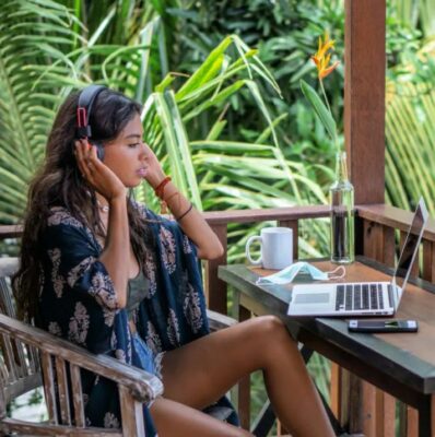 Bali là thủ đô của dân du mục kỹ thuật số