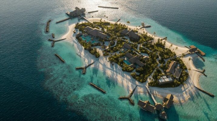 Ithaafushi, hòn đảo tư nhân lớn nhất và độc nhất của Maldives
