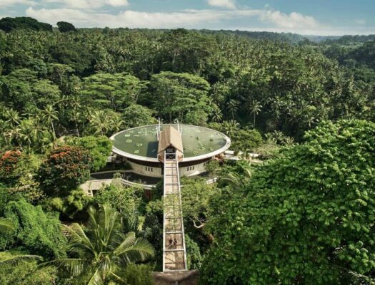 khu nghỉ dưỡng ở rừng nhiệt đới