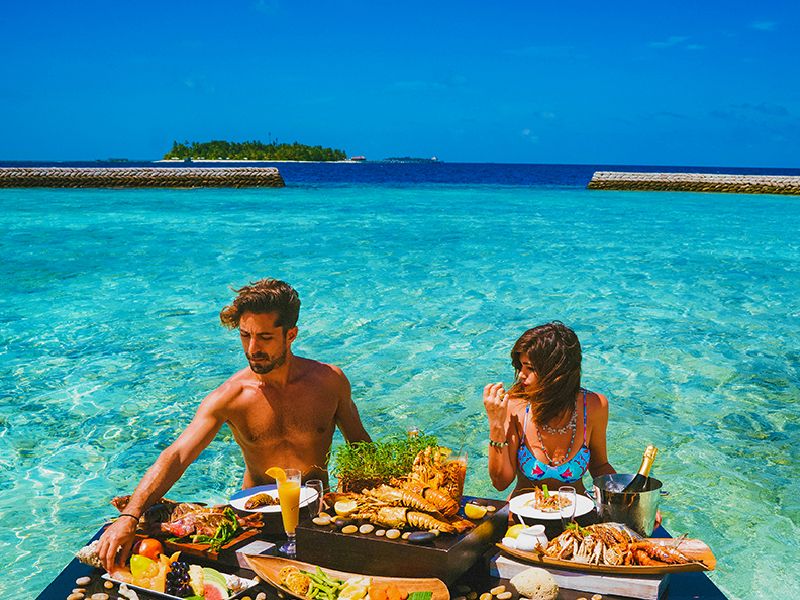 Ăn theo cách của bạn ở Maldives nhé