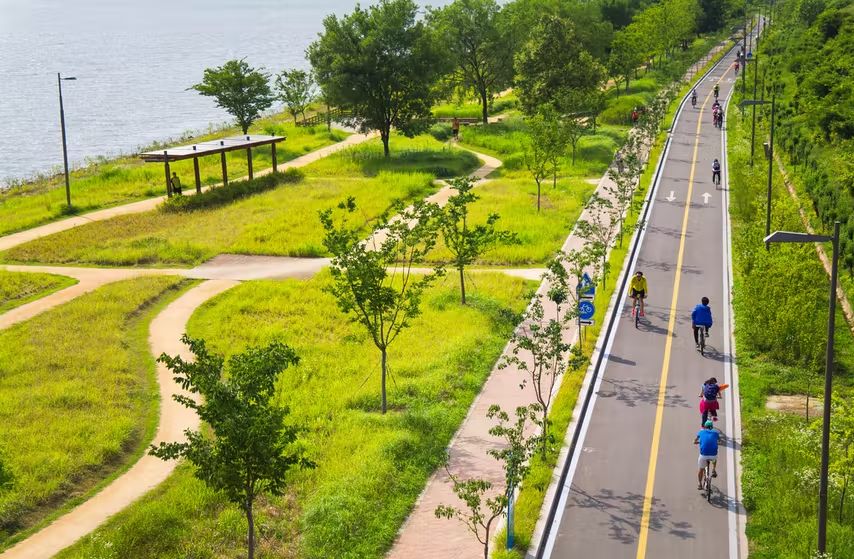 Các chương trình chia sẻ xe đạp giúp bạn dễ dàng khám phá trung tâm thành phố Seoul