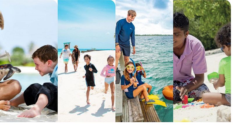 Ghé thăm Maldives để tận hưởng niềm vui không giới hạn dưới ánh mặt trời cho trẻ nhỏ