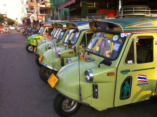 Giới thiệu về xe Tuk Tuk ở Thái Lan