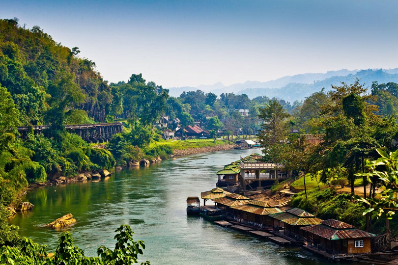 Cảnh đẹp và lịch sử hấp dẫn tại Kanchanaburi
