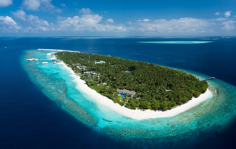 Không dễ dàng trở thành màu xanh lá cây ở Maldives