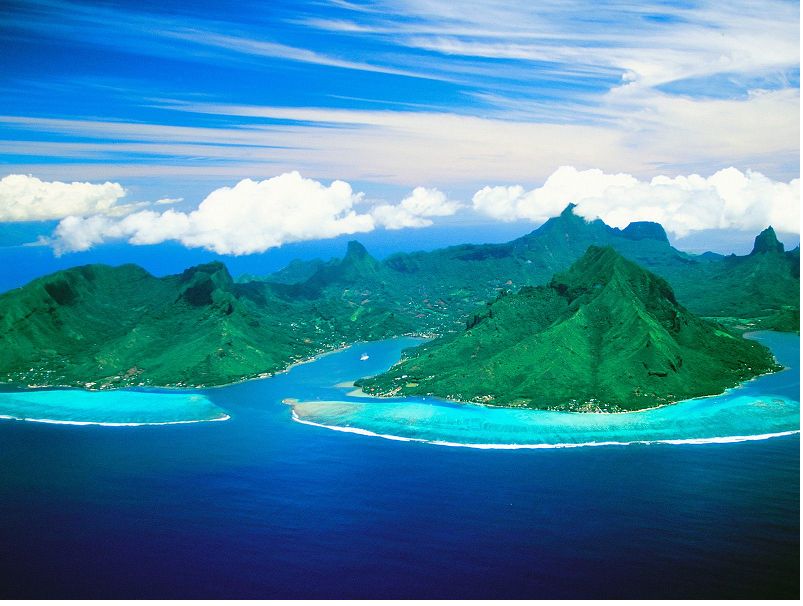 Trong đảo quốc Polynesia thuộc Pháp, Moorea là hòn đảo yêu thích của tôi khi đến thăm