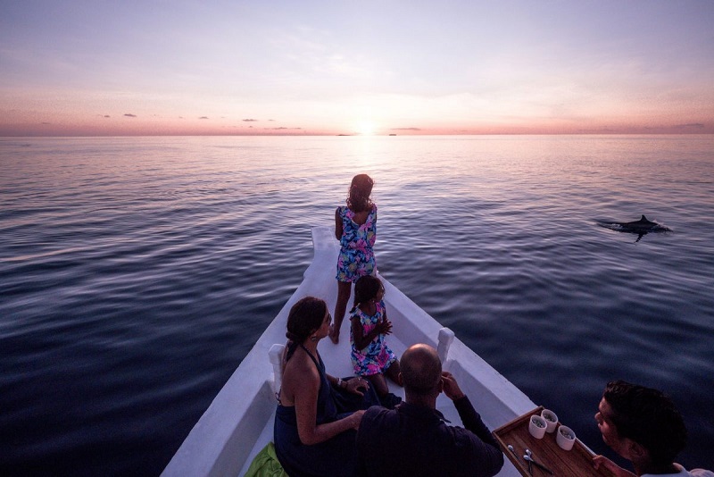 Du thuyền Sunset Dolphin ở Maldives dành cho những người không biết bơi
