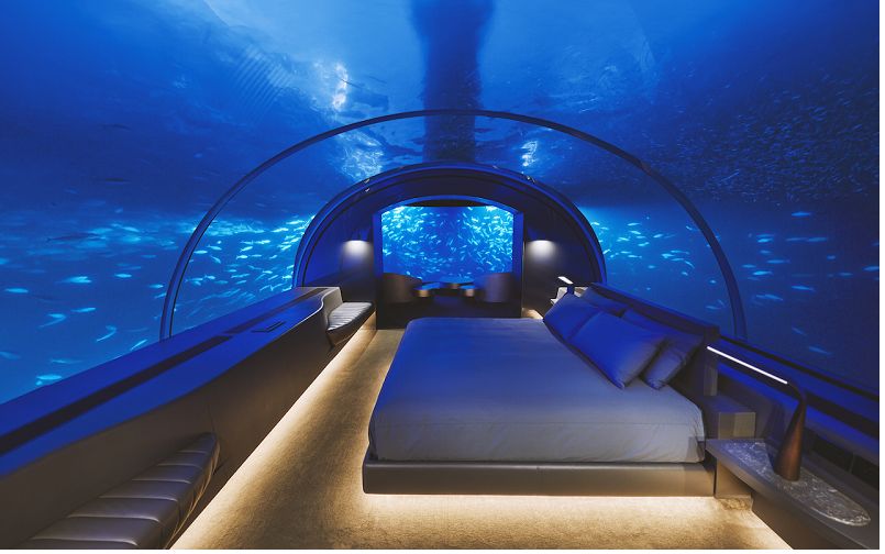 Muraka là biệt thự khách sạn dưới nước đầu tiên trên thế giới