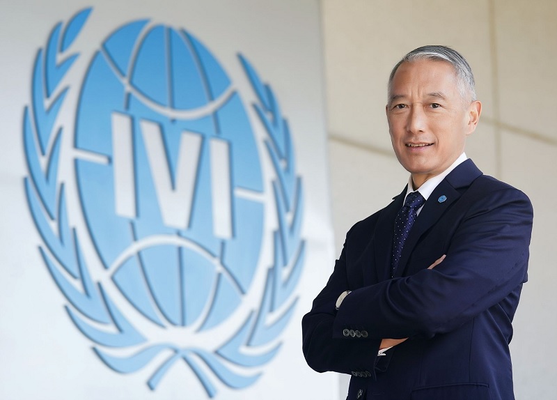 Tổng giám đốc Jerome Kim của Viện vắc xin quốc tế (IVI), một tổ chức quốc tế phi lợi nhuận có trụ sở tại Seoul chuyên nghiên cứu phát triển và cung cấp vắc xin cho các nước đang phát triển. Ⓒ IVI