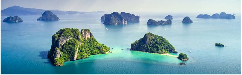 Vòng quanh các hòn đảo của Thái Lan