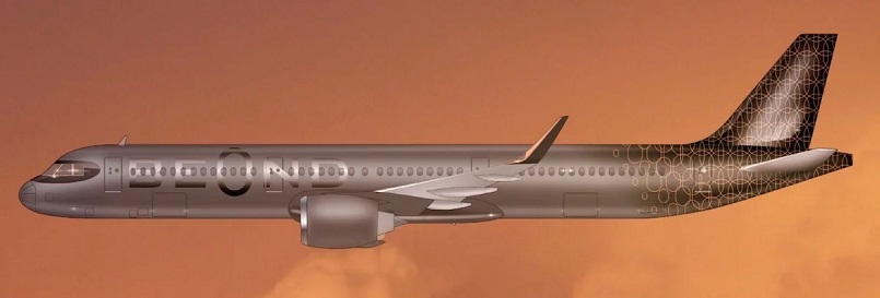 BeOnd A321neo livery