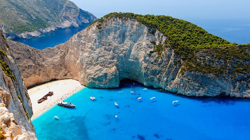 Du lịch tắm nắng và bãi biển của Hy Lạp