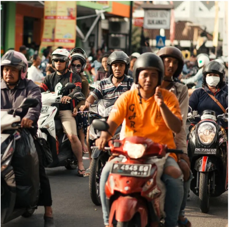 Tình trạng kẹt xe ở Bali diễn ra khá phổ biến