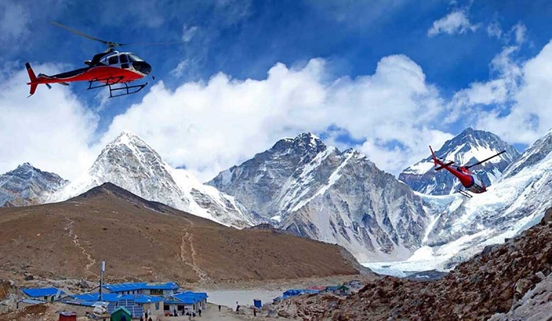 Tour trực thăng Everest