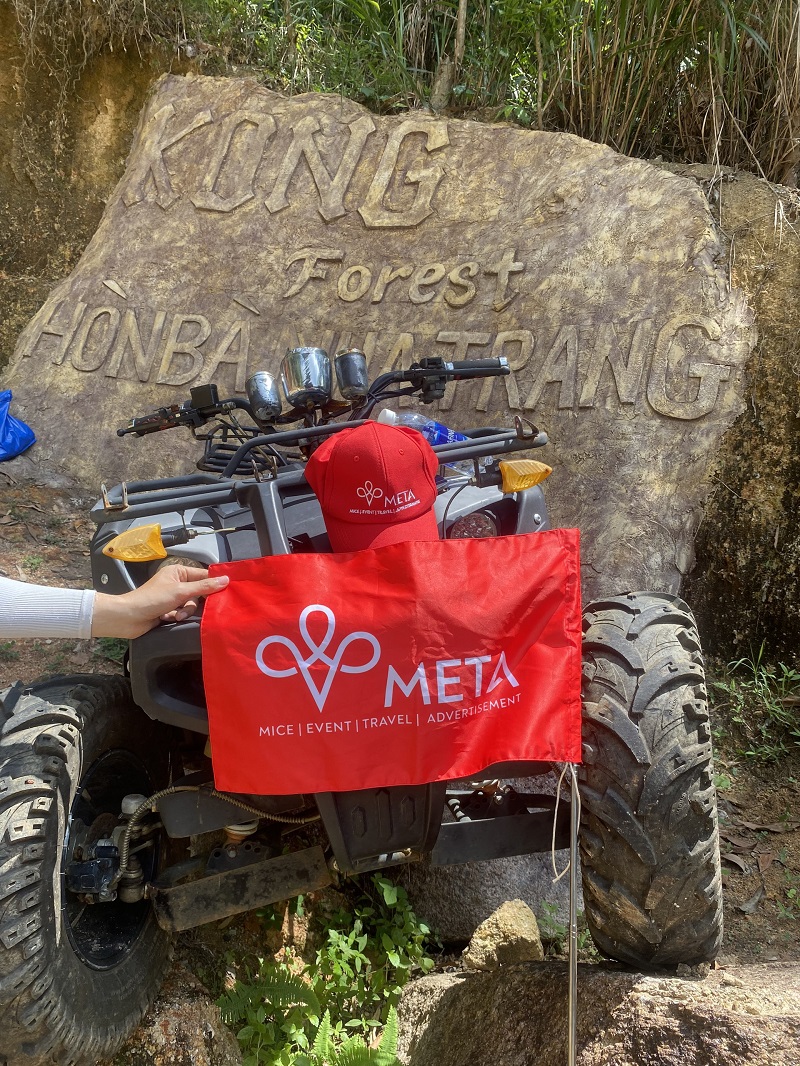 Xe ATV của công ty du lịch META sẵn sàng đưa vào phục vụ các chương trình Team Building