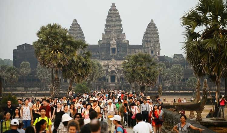 Angkor nổi tiếng của Campuchia ghi nhận hơn 225.000 khách du lịch quốc tế trong 11 tháng