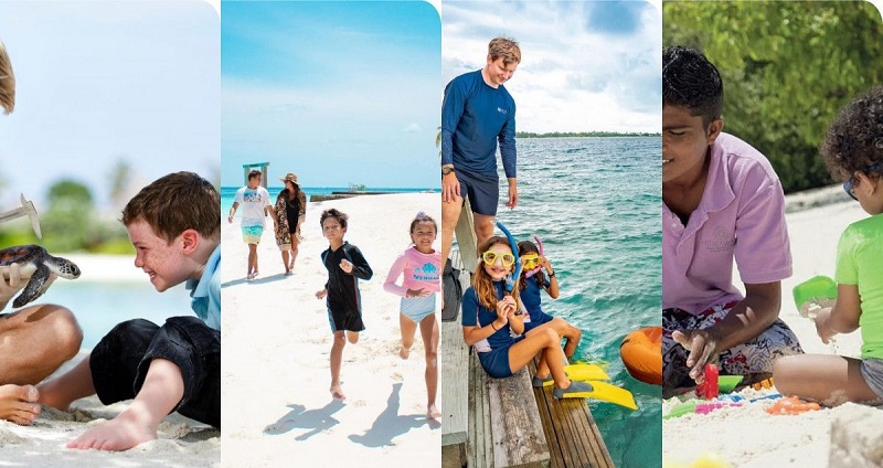 Ghé thăm maldives để vui chơi không giới hạn dưới ánh mặt trời cho các bạn nhỏ