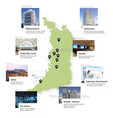 Khu vực MICE của Osaka