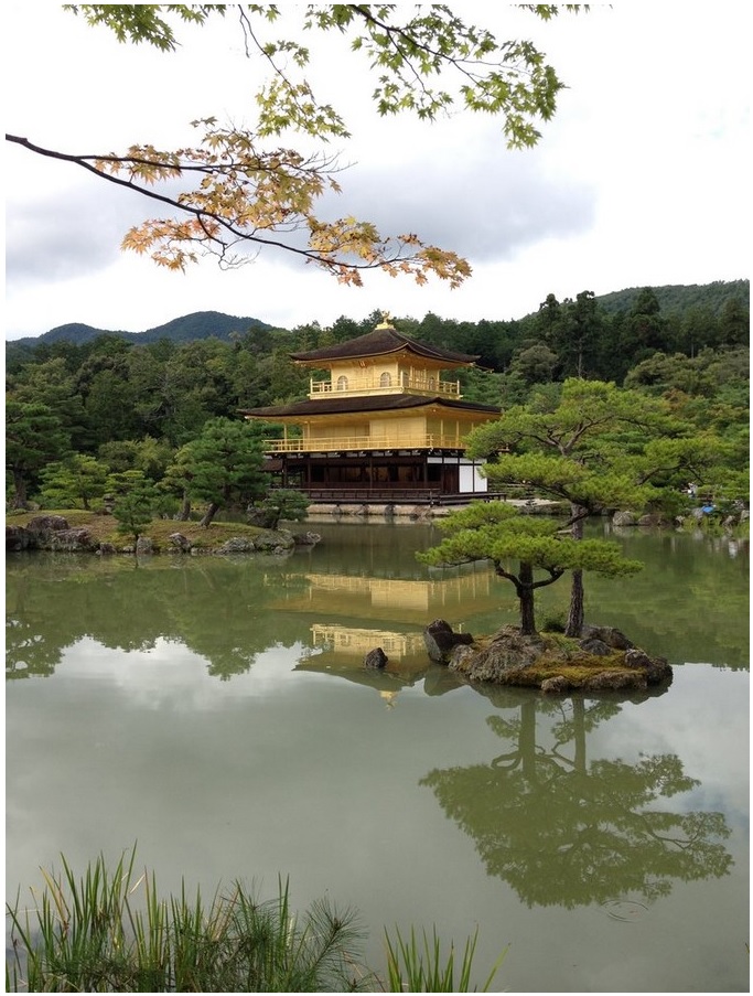 Lầu vàng (Kinkakuji) ở Kyoto