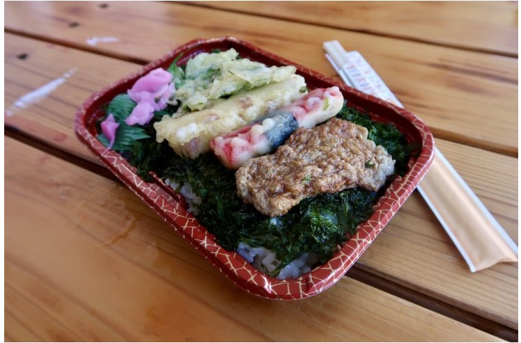 Phần ăn trưa của Ikemura Shoten—isonori bento