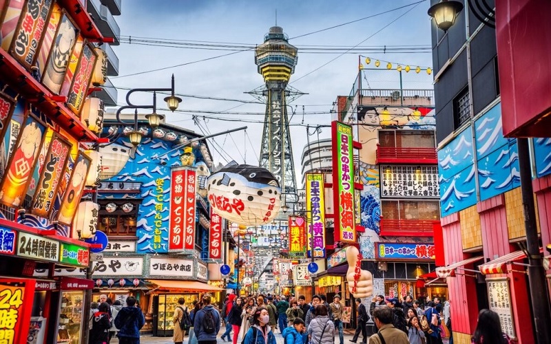 5 khu dân cư nổi tiếng nên đến thăm ở Osaka