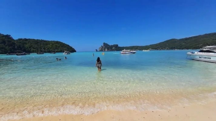 Đảo Koh Phi Phi Don. Thiên đường san hô và đá vôi của Thái Lan