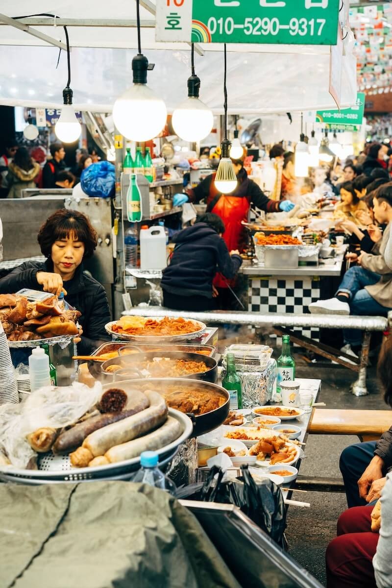 Ghé thăm các khu chợ đêm Hàn Quốc
