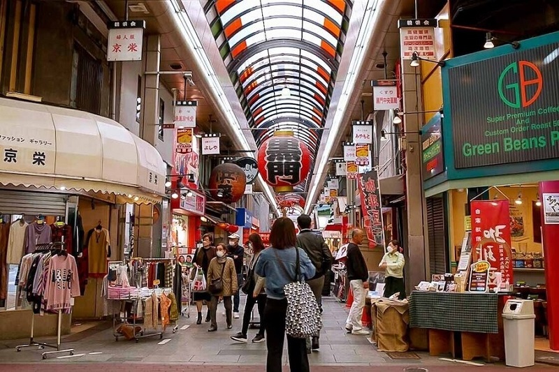 Một tour du lịch văn hóa Nhật Bản thông qua mua sắm ở Osaka
