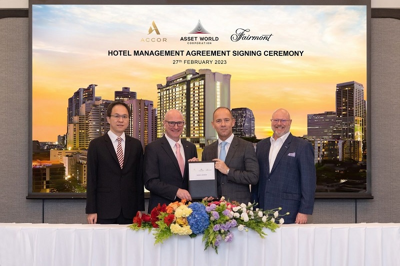 AWC khai trương khách sạn Fairmont đầu tiên ở Thái Lan theo thỏa thuận với Accor nhằm nâng tầm Bangkok thành một trung tâm toàn cầu cho thị trường MICE sang trọng
