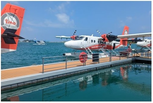 Thủy phi cơ tại nhà ga thủy phi cơ Malé