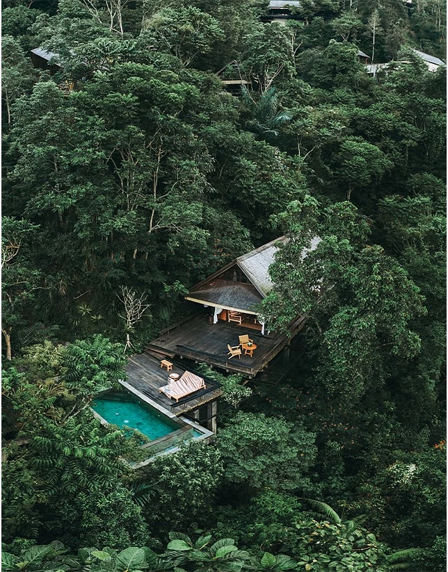 Banyan Tree Escape-Buahan mang đến những kỳ nghỉ sang trọng nằm sâu trong rừng rậm Bali.