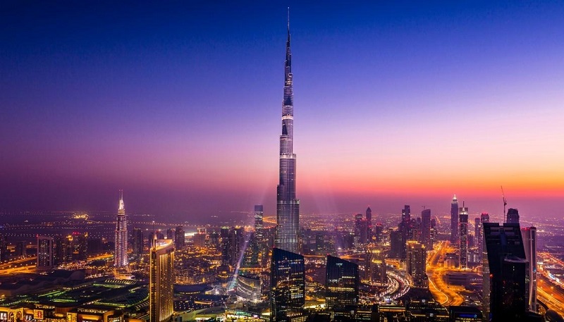 Các toà tháp chọc trời cũng có thể coi là đặc sản của Dubai