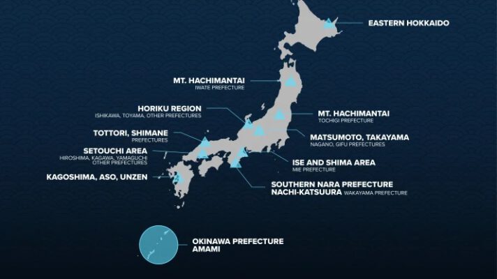 Nhật Bản đề xuất 11 địa điểm ít được biết đến