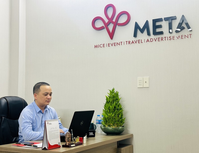 Ông Hồ Vũ - Giám đốc điều hành Công ty cổ phần sự kiện và dịch vụ META